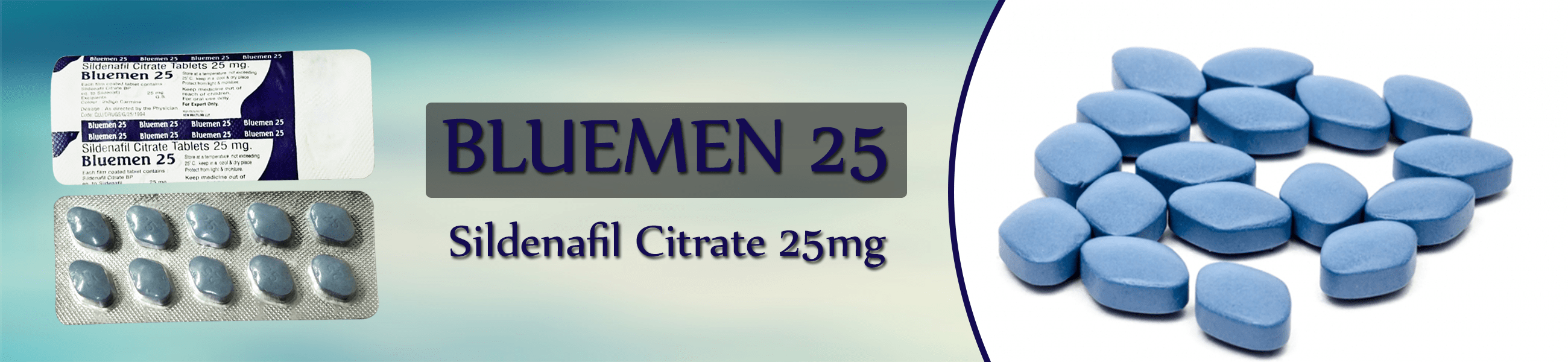 A Significant Treatment with Bluemen 25mg to Manage ED