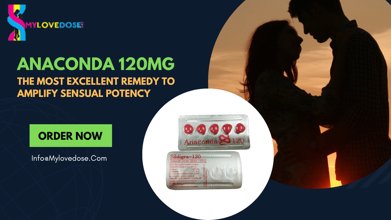 Anaconda 120mg: The Most Excellent Remedy To Amplify Sensual Potency