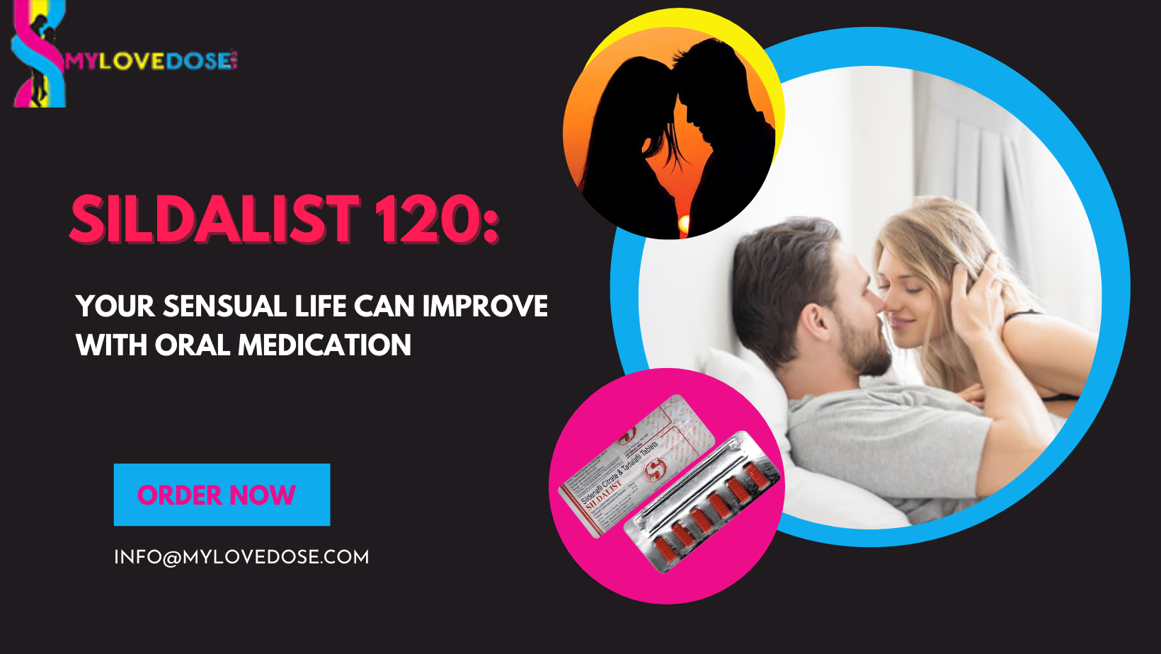 Sildalist 120: Your Sensual Life Can Improve With Oral Medication