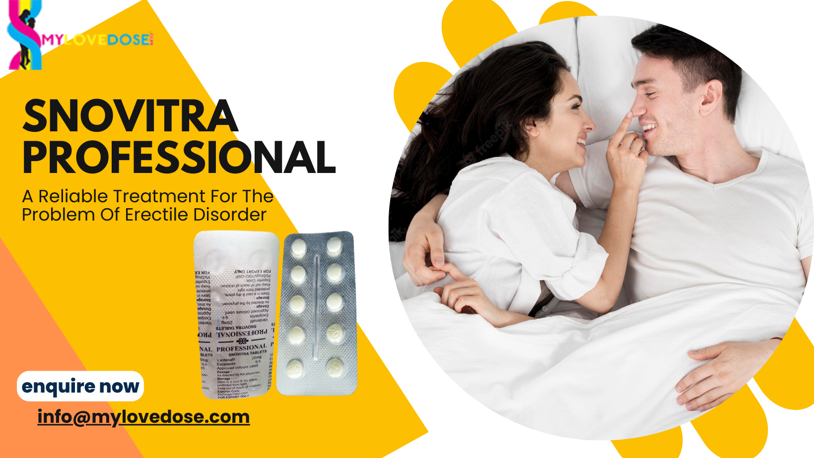 Snovitra Professional: A Reliable Treatment For The Problem Of Erectile Disorder